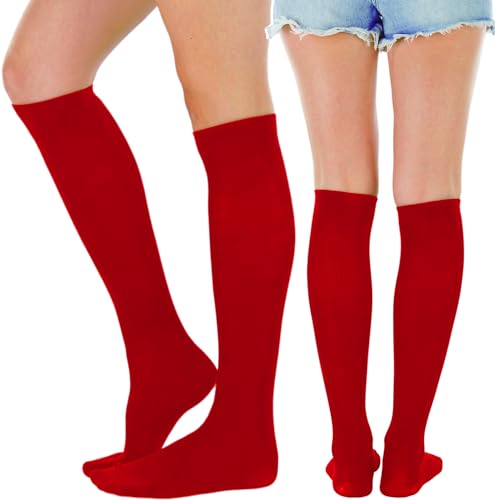 Image of ToBeInStyle Women's Pack of 6 or 12 Knee High Socks