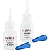 Produktbild 2er Set NAILFUN Tipkleber [2 x 6 Gramm] Nagelkleber Flasche mit Dosierspitze zum einfachen auftragen