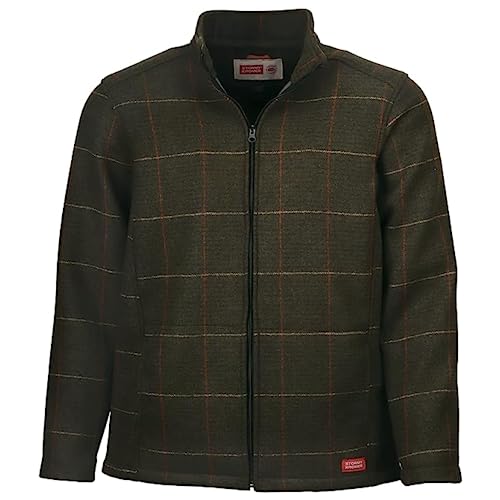Stormy Kromer The Boundary Jacket, Full Zip Jackets for Men, Outerwear Men's Coat