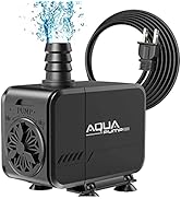 Amazon.co.jp: THYESCOM 水中ポンプ 小型ポンプ 吐出量1200L/H 揚程1.5