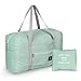 Produktbild Leichter Faltbare Reisetasche, Simboom wasserdichte Reise Handtasche Faltbare Reise-Gepäck Tasche Duffel Taschen für Reisen Sport Gym Shopping Gepäck, Minzgrün