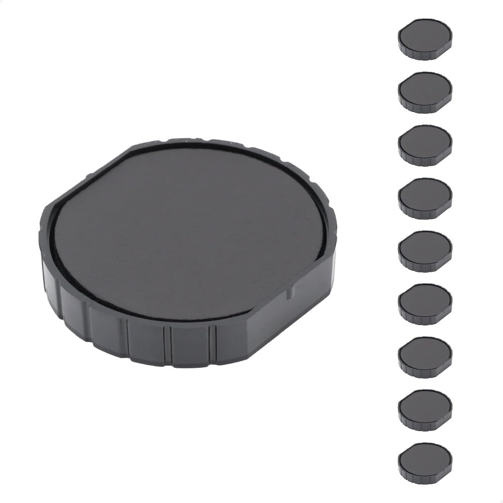 Cartucho de tinta para Colop Printer R30 | Cartucho Colop E/R30 (Pack de 10 - Negro)