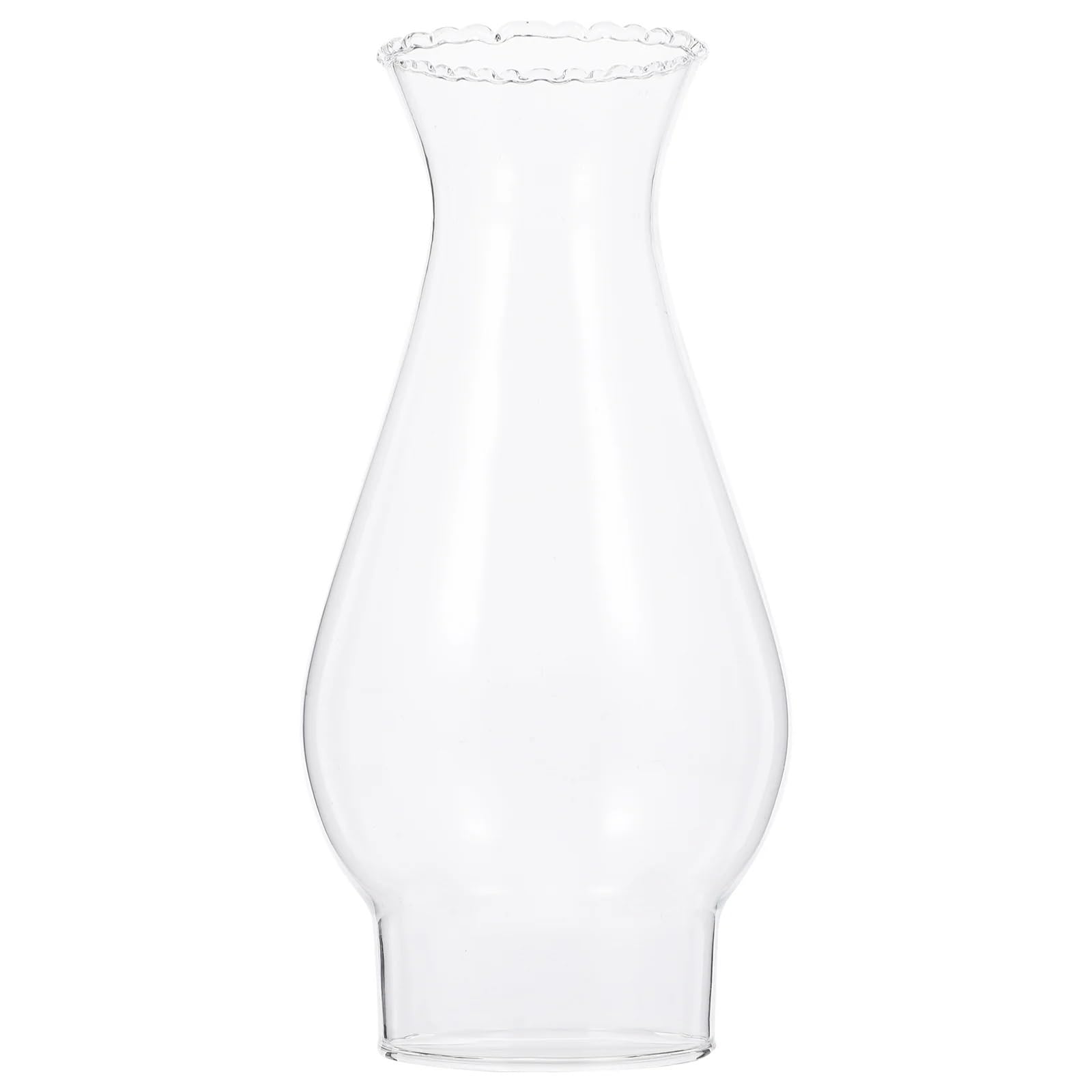 2Pcs Kerosene Lamp Glass Shade Oil Cover for Outdoor