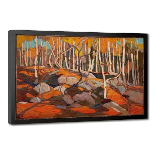 Impression sur toile Tom Thomson pour un salon inspirant et chaleureux