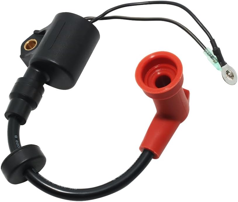 Ignition Coil 6H5-85570-00 Ignition Coil for Yamaha 25HP 25B 25Q 25V E25A for Yamaha 30HP 30G 30H for Yamaha 40HP 40 40H 40V 40Y C40 P40 K40J for Yamaha 50HP 50 P50 50D 50H Ignition Coil