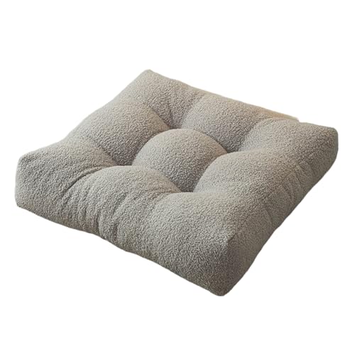 Coussin de chaise pour la maison et le bureau oreiller de siège en fourrure