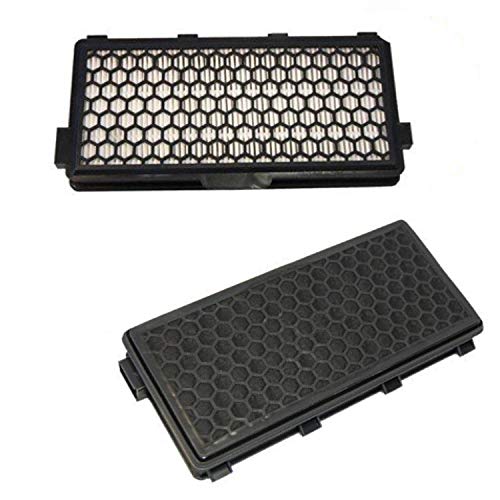 Filtre HEPA Miele Callisto Capricorn HQRP pour aspirateurs traîneaux (Lot de 2)