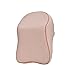 Cuscino Poggiatesta Auto Supporto Spalla Cervicale Memory Foam Headrest Pillow Poliestere Ergonomia con Cerniera Regolabile Universale,Beige