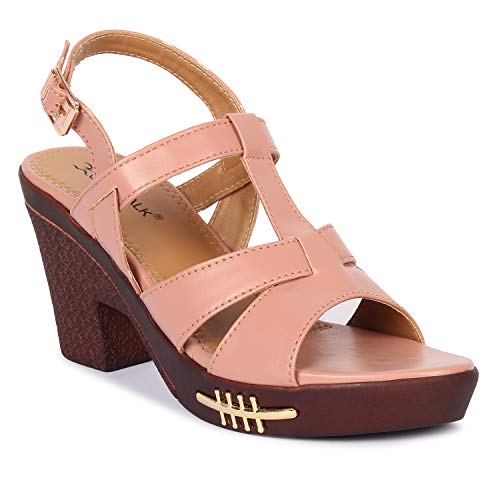 Image of Longwalk Women's & Girls' Fashion Sandal Comfortable Heel Party Wedge Sandals