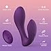 Tracy’s Dog Vibrator Adult Sex Toys for Women - Clitoral Teasing G Spot Vibrator, Remote Control Vibrating Adult Toy with 10 Vibrations for Double Stimulation, Powerful Vibrators for Female Couples