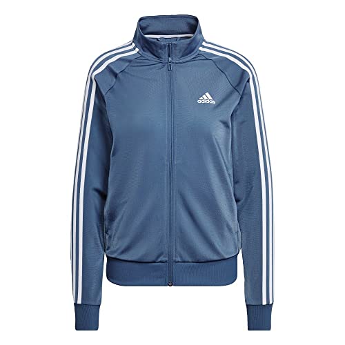 Image of adidas Women's Essentials Warm-Up Slim 3-Stripes Track Jacket