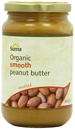 Suma Gladde Biologische Pindakaas (ongezouten) 340g