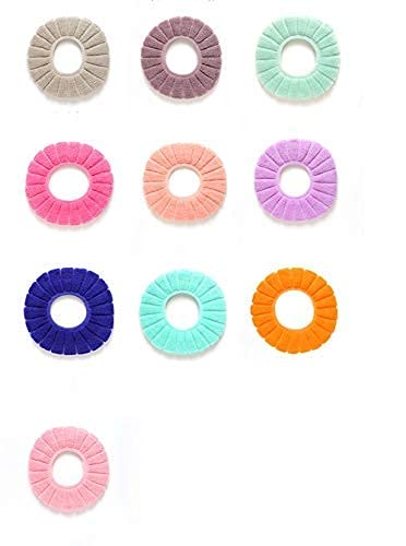 WC-Sitzkissen dick gestrickt Universal O WC-Vorleger Haushalt weiches Kürbismuster WC-Sitzbezug Sitzkissen super warm (Rosa 30 cm) – Bild 4