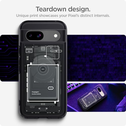 Image of Spigen for Pixel 8a Case, Ultra Hybrid[Anti-Yellowing] [No Magnet Ring] - Zero One