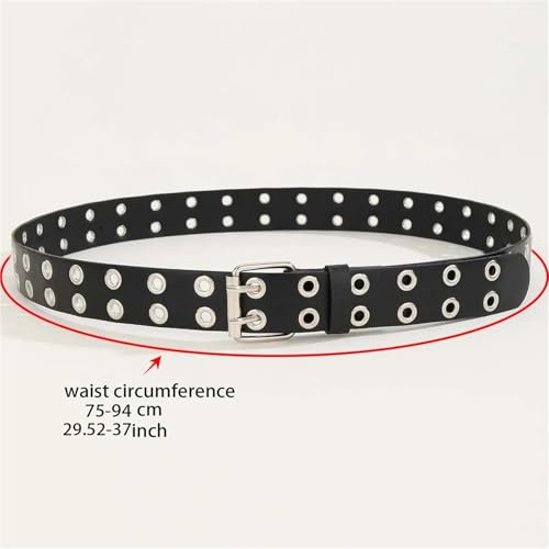 Ladies' Fashion Belt Paired With Jeans Gothic Rivet Decorative Belt Street Style PU Leather Belt Waist Belt Daily Wear3