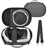 PAIYULE Hard Carrying Case for Meta Quest 3S/3 with Elite Strap, Travel Storage Bag Custom Sponge Insert for Touch Controllers & Accessories, Anti-Drop VR Headset Protective Box - Grey (Case Only)