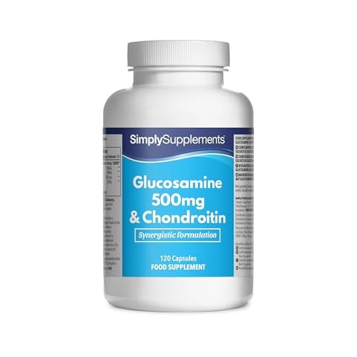 Glucosamina 500mg y Condroitina 400mg - 120 Cápsulas - SimplySupplements