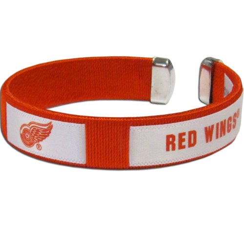 NHL Siskiyou Sports Fan Shop Detroit Red Wings Fan Bracelet One Size Team Color