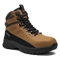 SPIEZ Chaussures de Sécurité Hommes S3 Bottes de Securité Antidérapantes Antistatiques Bottes de Travail Imperméables Chaussures de travail Noires EU 44