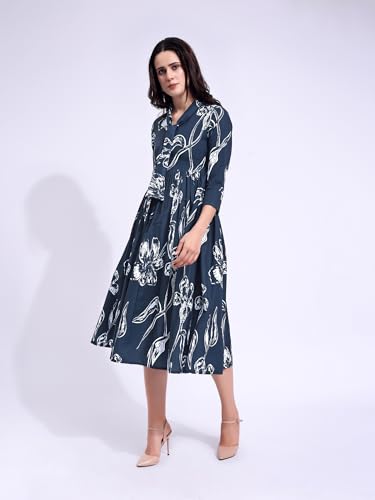Image of PURVAJA Women's Maxi Cotton Blend Dress