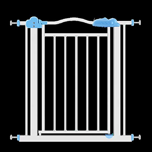 Porte de sécurité pour animaux de compagnie pour sécuriser un grand escalier