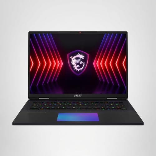 MSI Titan 18 HX A14VHG-008FR : Intel Core i9 14900HX - 64GB DDR5 - SSD 2TB - Nvidia RTX4080 12GB - 18' UHD+ Miniled 120Hz - Windows 11 Professionnel
