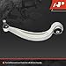 A-Premium Front Left Rearward Lower Control Arm, with Ball Joint & Bushing, Compatible with Audi Q7 2017-2020, A8 Quattro 2019-2020, Q8/E-Tron Quattro 2019-2020, E-Tron Sportback/RS Q8/S8/SQ7/SQ8 2020
