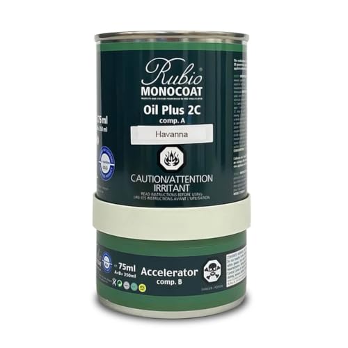 Rubio Monocoat Wood Stain & Finish Havanna (Oil Plus 2C) 350 ml