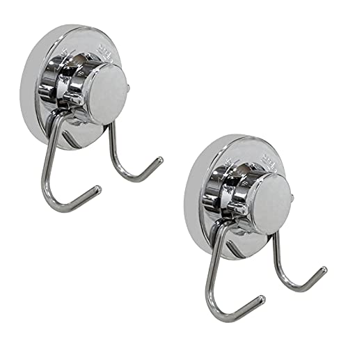 UFURMATE 2 ganci a ventosa, in acciaio inox