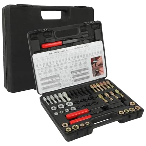 KAISAL 49 PCS Universal Thread Repair Set Cover