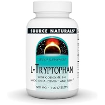 Source Naturals L-Tryptophan with Coenzyme B-6, 500mg - 120 Tablets
