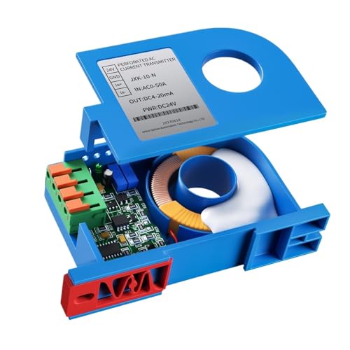 Transmisor de corriente CC 4-20mA y sensor de 0-10V con salida RS485 para monitoreo de 200A