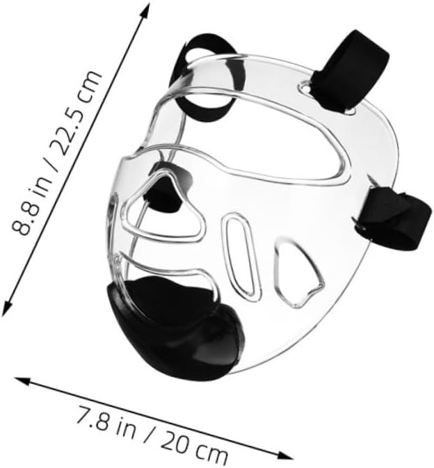 KICHOUSE 2pcs Taekwondo Face Guard Detachable Design Breathable Martial Arts Headgear for Karate Sparring Athletic Face Protection for Kickboxing and Sparring