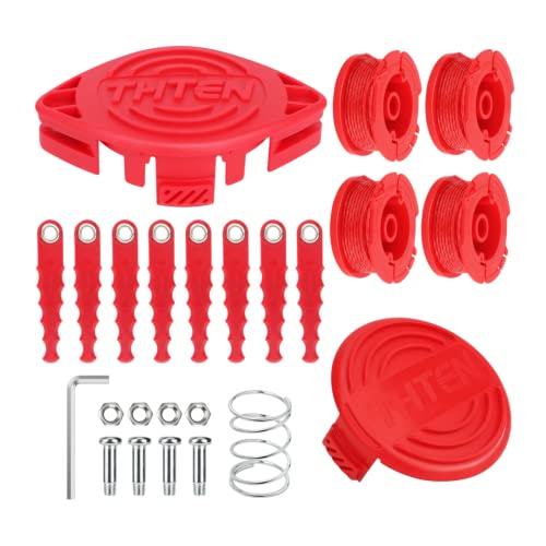 THTEN CMZST0803 CMZST080 Trimmer Blades Head Replacement Spool 20Ft 0.080 inch Compatible with Craftsman CMCST910,CMCST910M,CMCST910M1 String Trimmer CMZST120SC Cap Covers Parts, 24 Pack