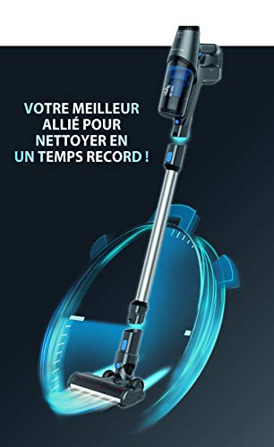 Rowenta X-Pert 3.60 Aspirateur Sans Fil Multifonction Autonomie De 45 Minutes, Batterie Lithium-Ion Accès Facile Du Sol Au Plafond, Tête d'Aspiration Haute Performance Avec Eclairage LED RH6921WO - Image 3