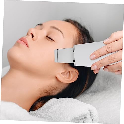 minkissy 3 Pecas Raspador De Pele Ultrassônico Esfregão Facial Escova Facial Elétrica Escova De Limp