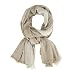 DAMILY Herren Schal Winter scarf Schals herrenschal Halstuch(Khaki)