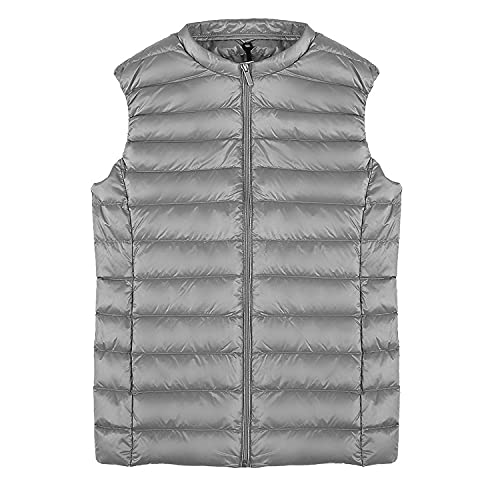 ZKOO Daunenweste Damen Ultra Leicht Steppweste Ärmellos Daunenjacke Padded Weste Cover