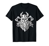 Skull Viking with beard