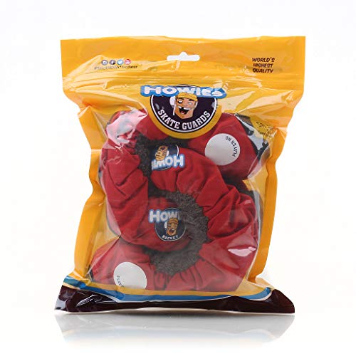 Howies Skate Guard Soakers - Hockey Skate Blade Cover/Protector Choose Your Color - 1 Pair (Senior, Red) #TOP1