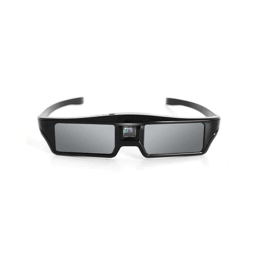 BOVIS 144Hz 3D DLP-Link Active Glasses,3D Active Shutter Rechargeable Eyewear for 3D DLP-Link Projectors
