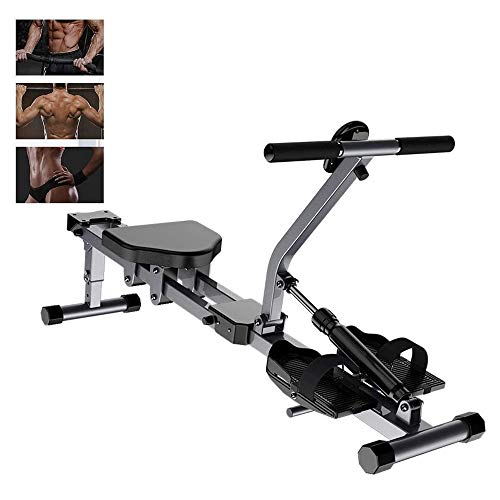 Image of Rowing Machine Multifunctional Glider Rowing Machine Fitness Equipments Noise Reduction Design Indoor Hydraulic Rowing Machine