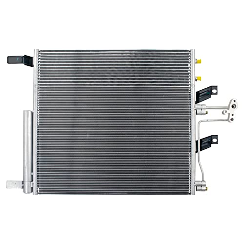 TRQ Air Conditioning A/C Condenser Receiver Drier Compatible with 2011-2018 Ram 1500 2012-2013 2500 3500