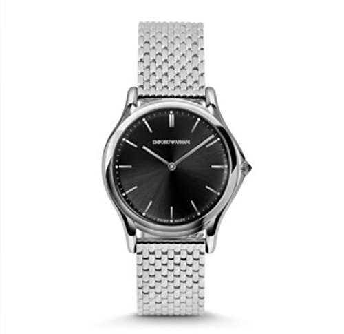 Emporio Armani Swiss Made Men's Swiss Quartz Stainless Steel Dress Watch (Model: ARS2005)