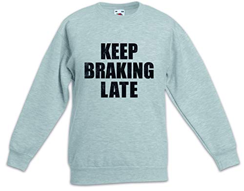 Pullover sweat-shirt Urban Backwoods enfants garçon fille motif imprimé Keep Braking Late