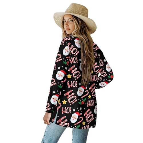 Image of Women's Lightweight Cardigans with Pockets Trendy Long Sleeve Open Front Cardigan Casual Tops Jackets Fall Oufits S-2XL