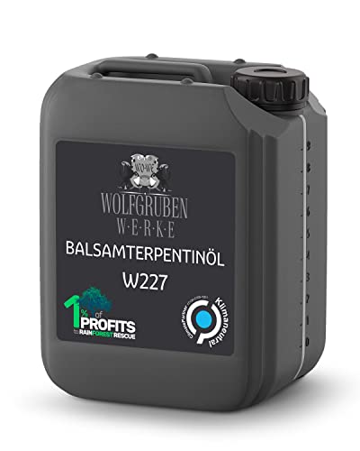 Aceite de trementina bálsamo para diluir la pintura, aceite y oleo W227-5L