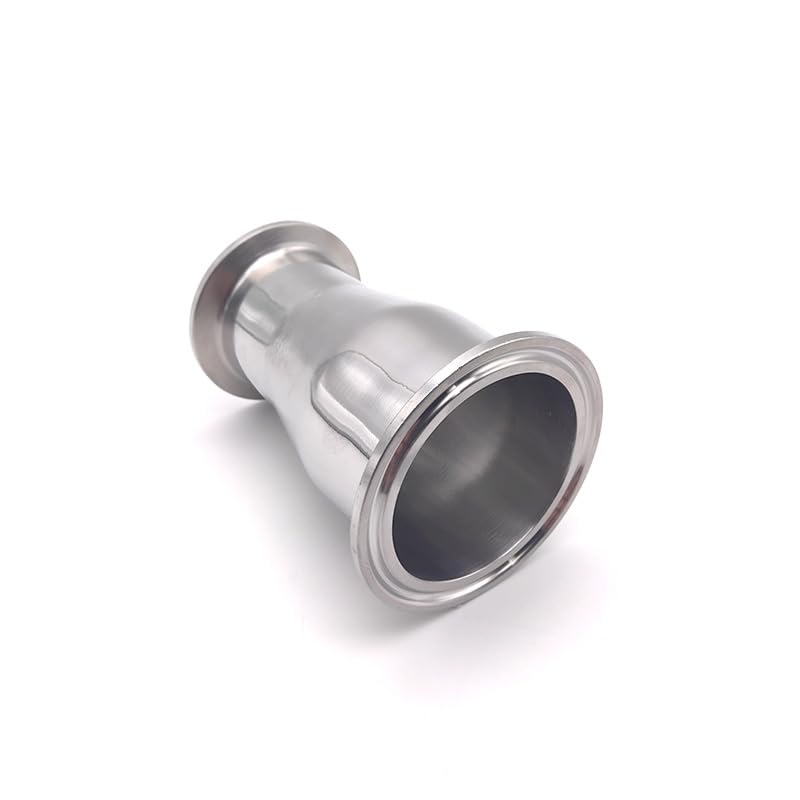 Reductor Tri Clamp 89mm para solucionar fugas y corregir diámetros de tuberías 5