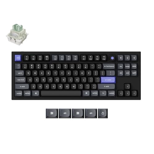 Keychron Q3 HE 8K Magnetic Switch Keyboard, Adjustable Actuation Point Launcher Web App Full Metal Body with PBT Keycaps for Mac Windows Linux