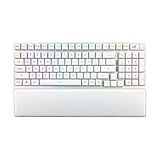 ASUS ROG Strix Scope II 96 RXワイヤレスゲーミングキーボード白 / 96%レイアウト/光学式キースイッチ / 2.4GHzワイヤレス / USB接続/Bluetooth/多機能コントロール/静音フォーム / 3段階角度調整 / リストレスト/国内正規品